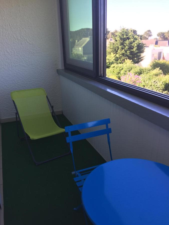 Appartement ,le Trimaran, avec vue sur l'océan Guidel Extérieur photo