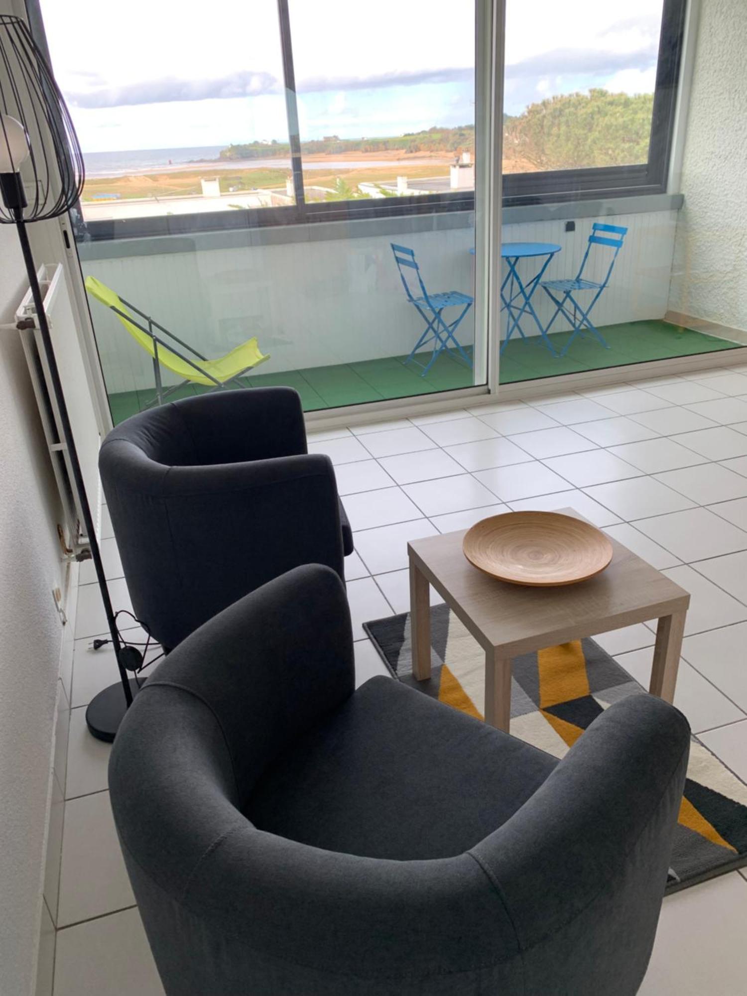 Appartement ,le Trimaran, avec vue sur l'océan Guidel Extérieur photo
