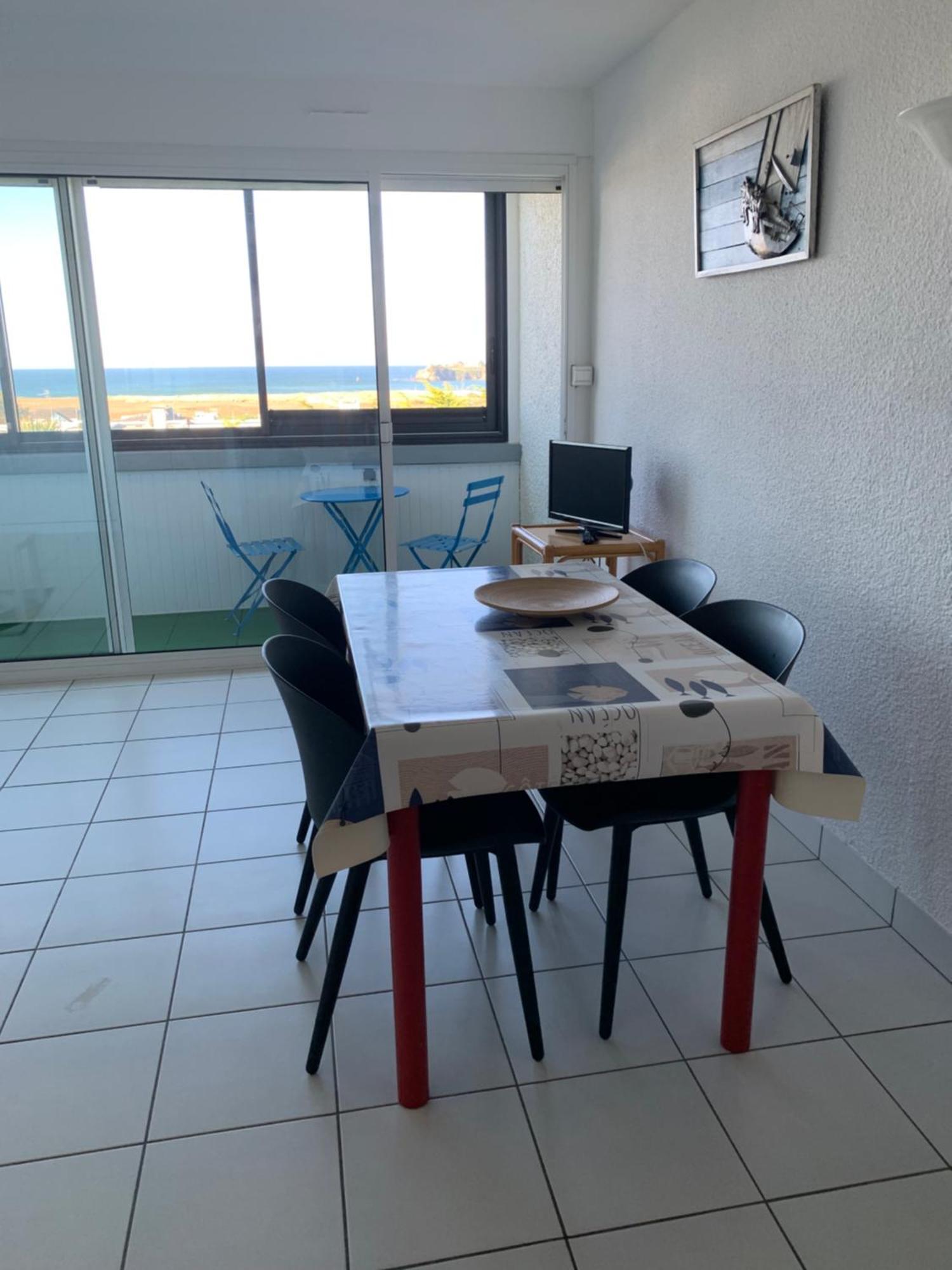 Appartement ,le Trimaran, avec vue sur l'océan Guidel Extérieur photo